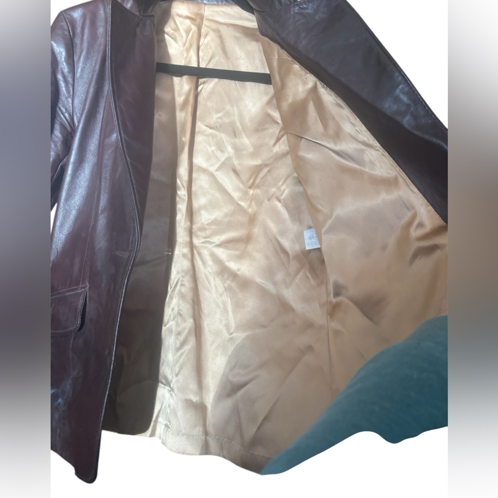 1970s Vintage Ladies Leather Jacket size 12 Excellent vintage condition Fall - Picture 4 of 6